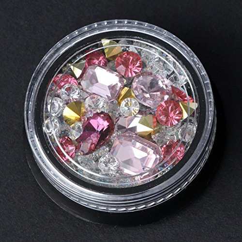 image for Women's 3D Nail Art Glitter Diamonds, Iuhan Sexy Nail Art Rhinestones 