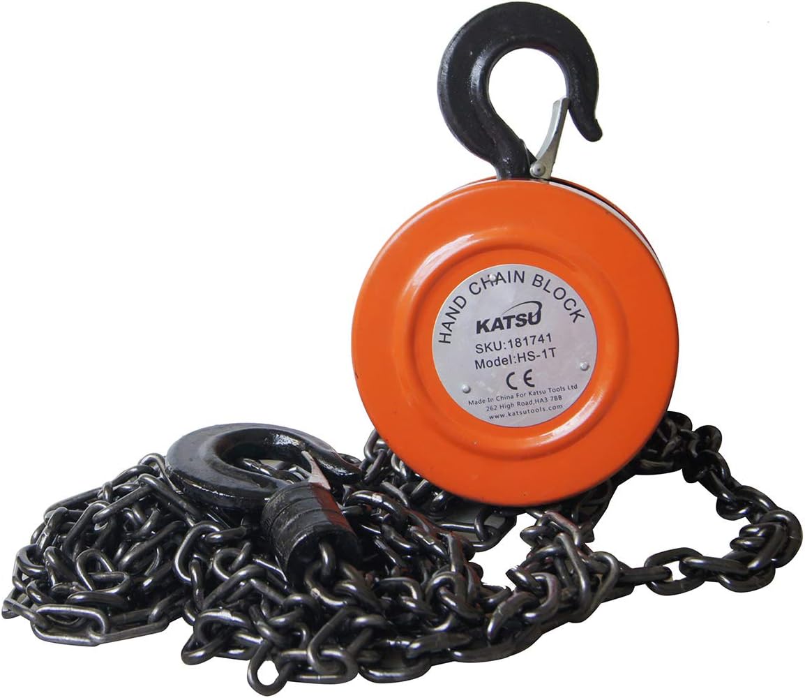 KATSU Tools 181741 Chain Hoist HSZ 2.5 m 1 Ton Amazon.co.uk DIY & Tools