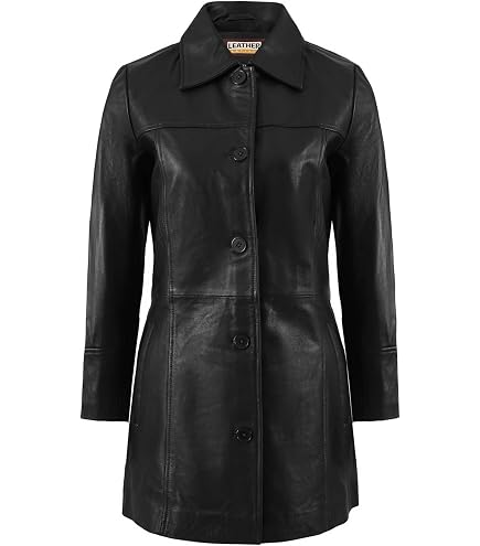 Amazon.com: TAHARI Women's Nicole Lambskin Leather Trench Coat