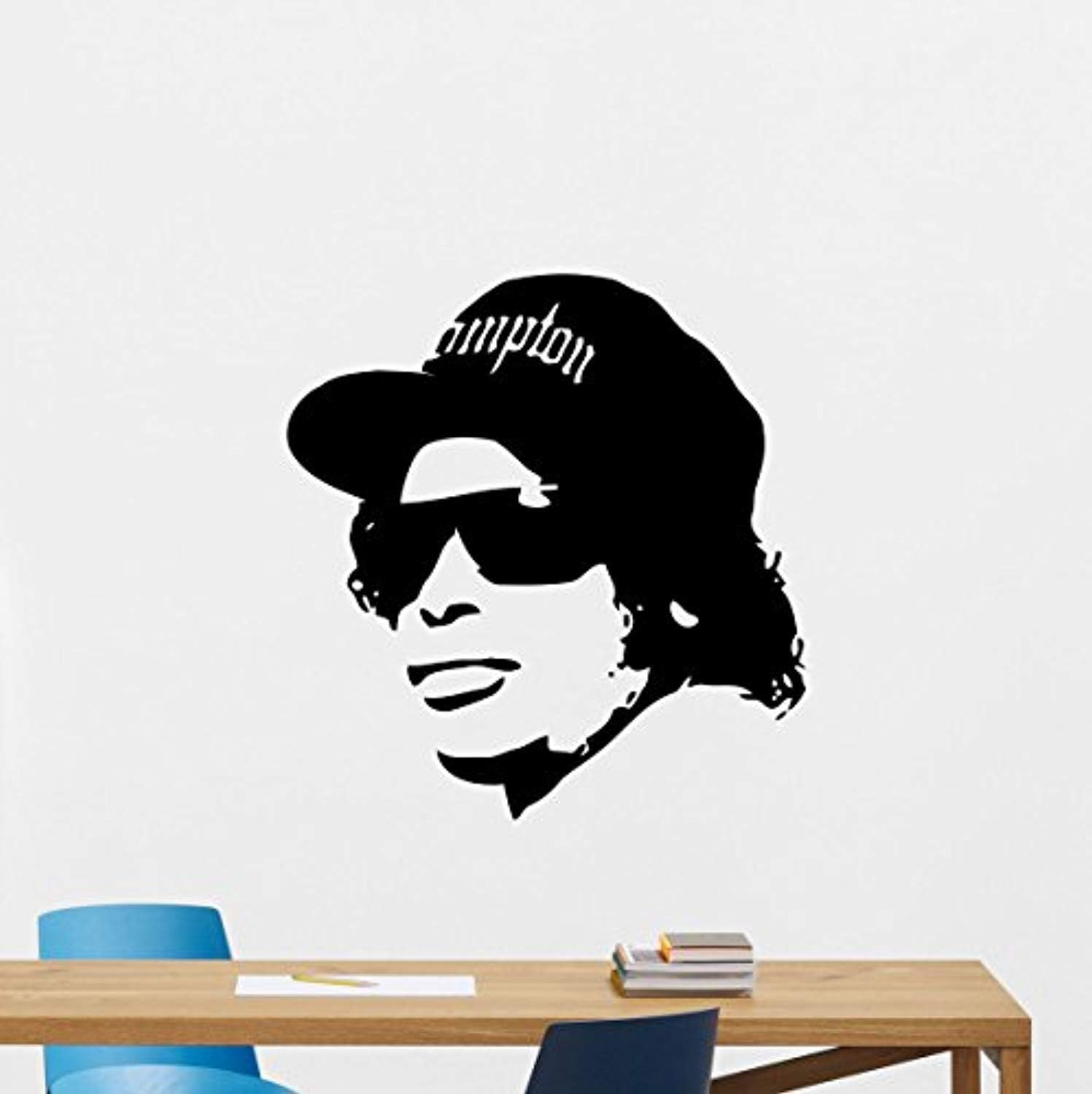 EazyE Wall Decal Vinyl Sticker Old School Rapper Rap Music