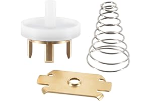 SUNLUWAY 905-052 765 Check Valve Assembly Repair Kit, 3 PCS Replacement Fit for Febco 1" THRU 1-1/4" Model 765 Pressure Vacuum Breakers, Includes Spring, Retainer & Holder(White)