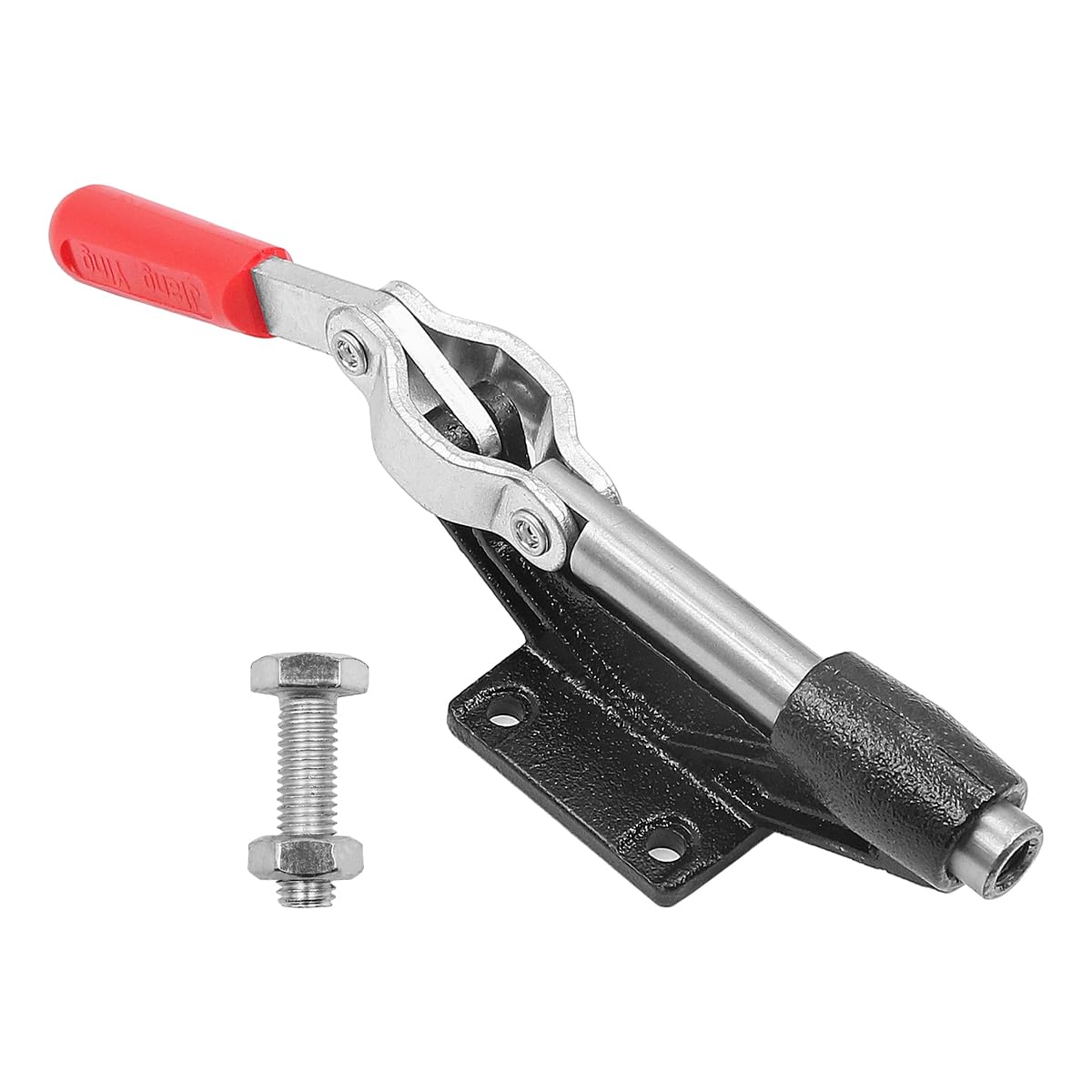 ZONADAH Plunger Stroke Metal Push Pull Toggle Clamps Straight-Line Action Clamps 60mm 680Kg- Heavy-Duty Clamping Tools for Woodworking, Metalworking, Welding, Industrial Applications DIY Projects