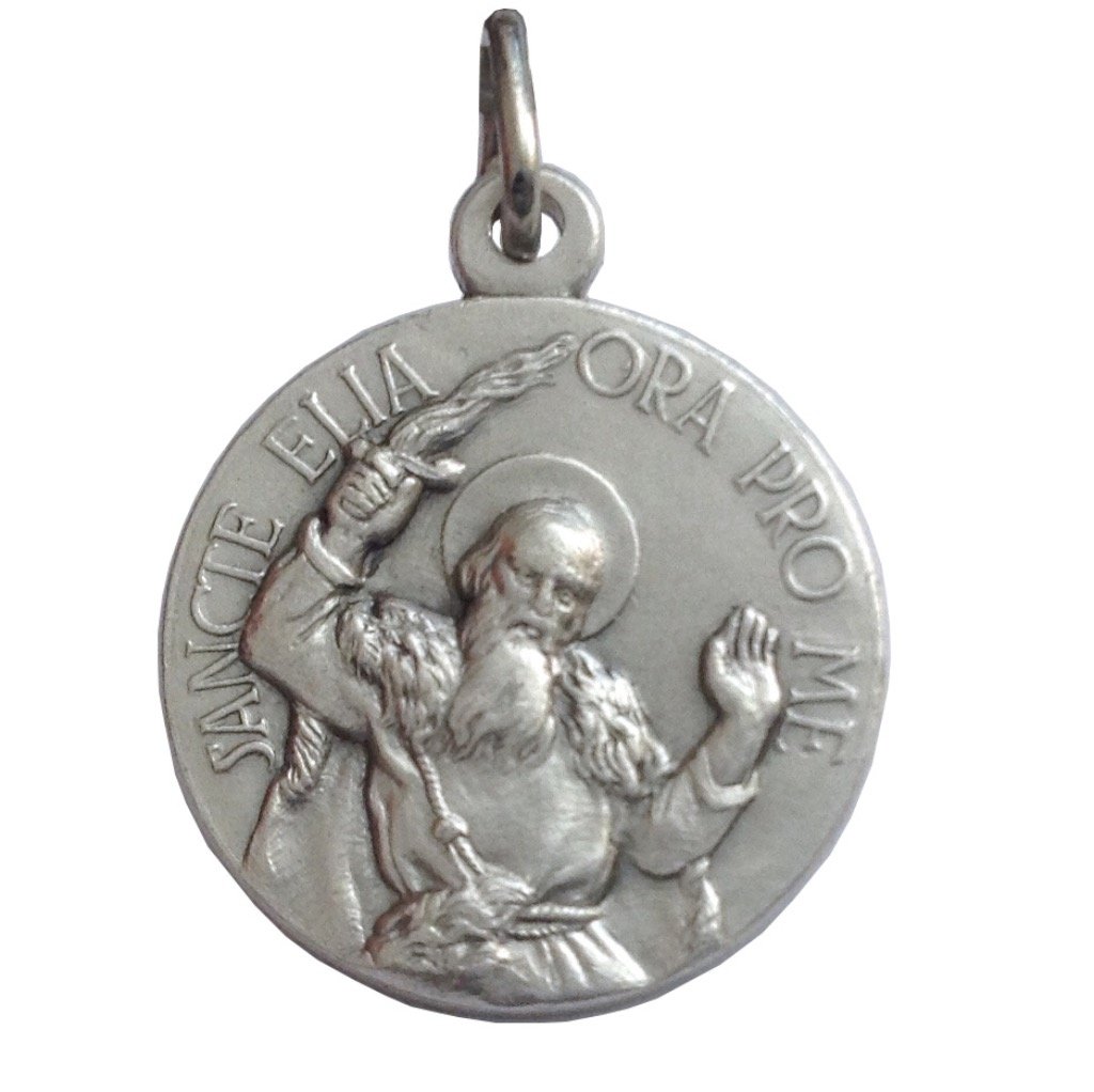 I G J Saint Elia the Prophet Medal - The Patron Saints Medal