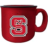 R and R Imports NC State Wolfpack 16 oz Red Ceramic Camping Mug Officially Licensed Collegiate Product Single