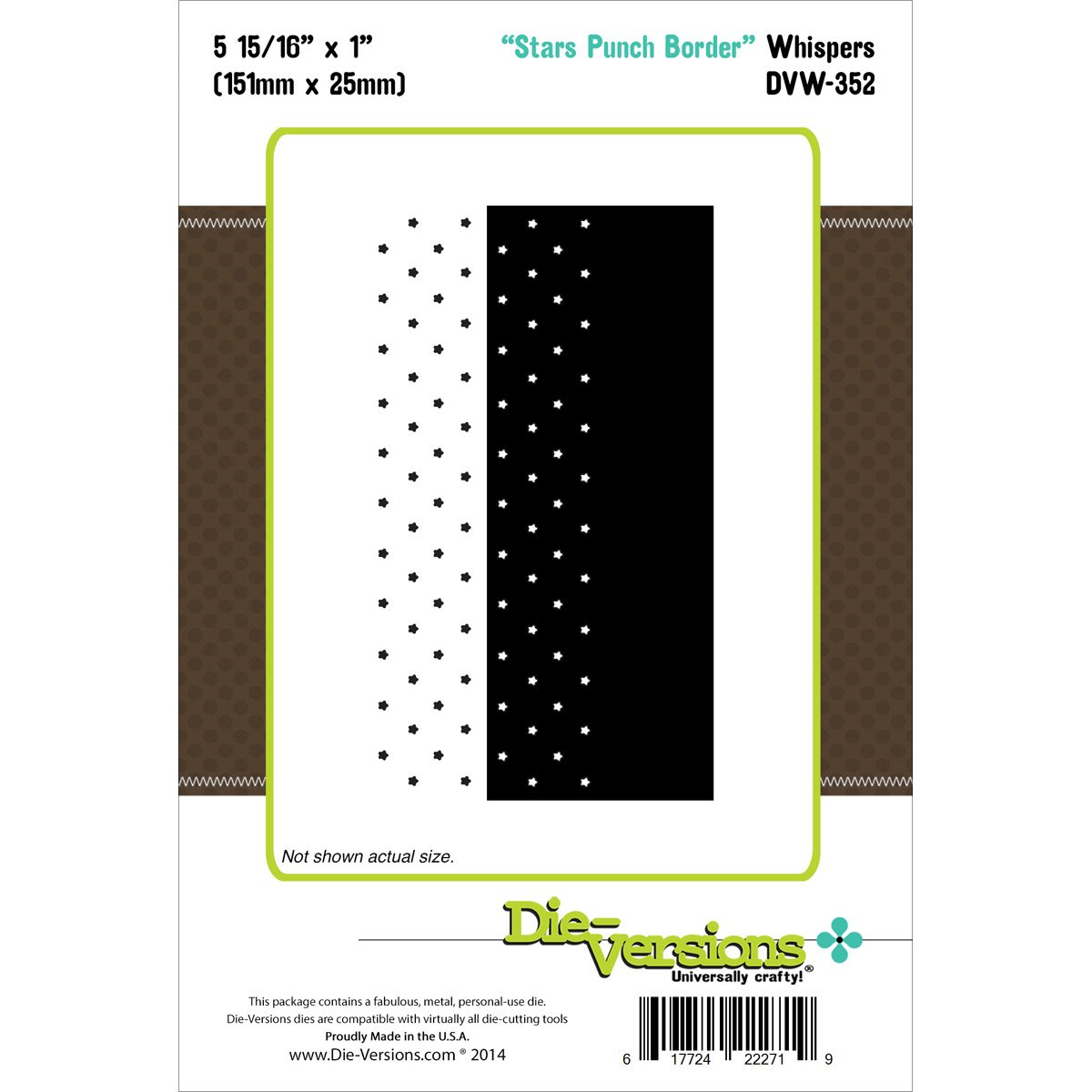Whispers April Release Die-Versions Stars Punch Border Die,