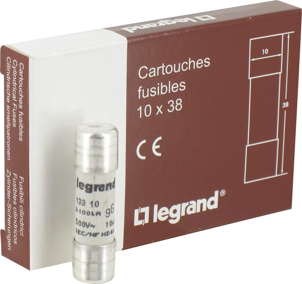 Legrand 013316 Fuse 10 x 38 mm 16 A Type GG - Image 5