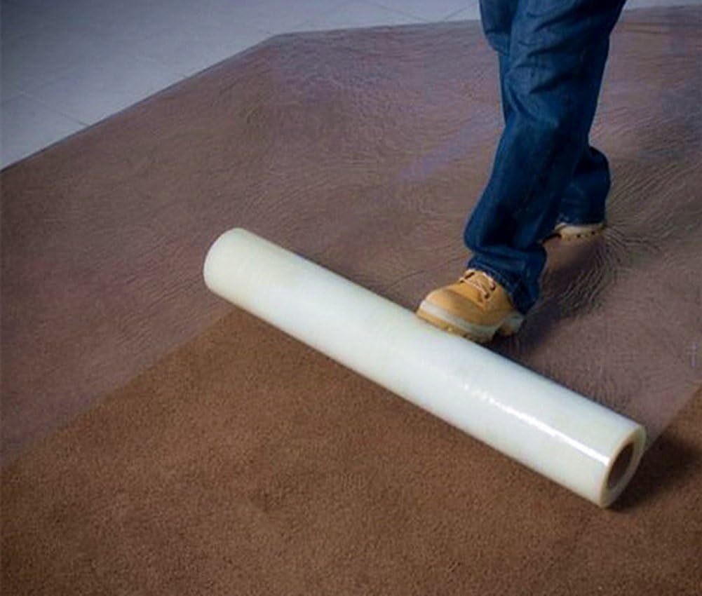 Moyishi Carpet Protection Film Clear Protective Film Carpet Protector