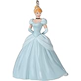 Hallmark Keepsake 1.25" Miniature Christmas Ornament 2022, Disney Cinderella A Beauty in Blue, Mini, Plastic