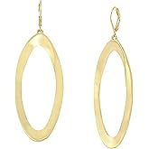 Robert Lee Morris Soho Jewelry Women's Oval Link Drop Earrings
