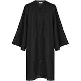 FtyFty Matte Graduation Gown Unisex Adult Academic Outfit Choir Robe