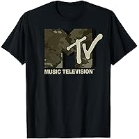 \" MTV (Music Television)\" 限定コラボTシャツ Amazon.com: MTV Yellow M Red TV Logo Music Television Graphic T