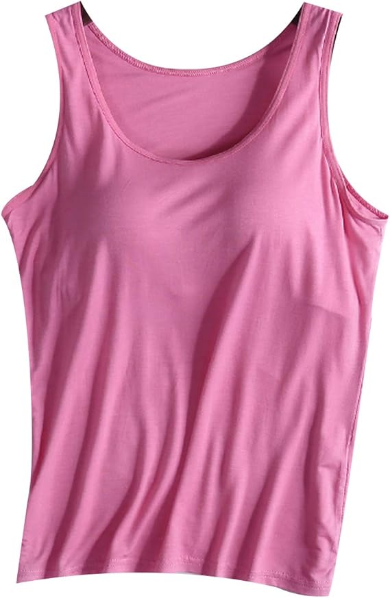 HOLVA Damen Tanktop 2er Pack - Mit Integriertem BH Und Bauchkontrolle