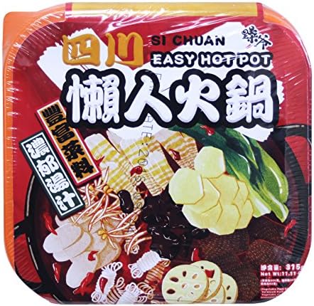 四川懒人火锅 趣味火锅 方便随身锅 SI Chuan Instant Spicy Hot Pot Comdiment (Vegetable oil) 315g