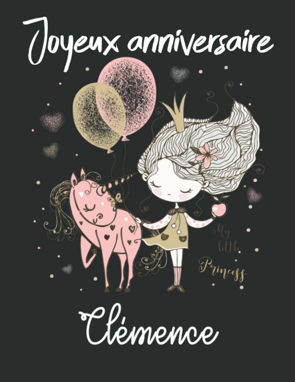 Joyeux Anniversaire Clemence Cahier De Dessins Carnet De Croquis Personnalise Format Extra Large 1 Pages A Remplir De Croquis Cadeau Unique D Anniversaire Pour Filles Datters Lucas Amazon Fr Livres