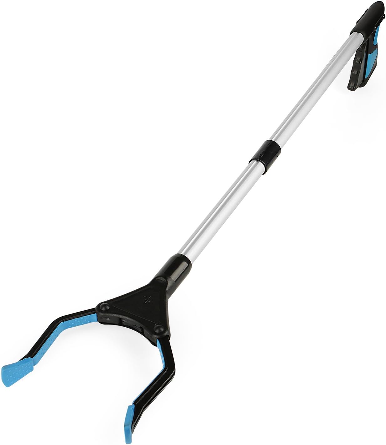32" Reacher Grabber Tool for Litter Pickup and Mobility Aid, Reach Any Place Without Bending Over, Ergonomic Handle, Durable Aluminum Alloy, Foldable and Lightweight Reacher