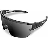 QUVI Polarized Sunglasses for Men Women Youth, UV Protection Sports Sunglasses for Hiking Cycling Running Golf Fishing