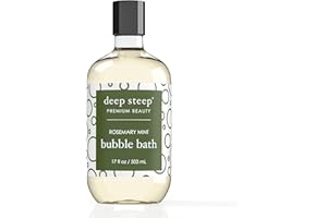 Deep Steep Bubble Bath, 17oz (Rosemary Mint)
