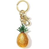 Yoxiumi Pineapple Gifts for Women Pineapple Keychain Fruit Bag Charms Key Accessories for Girls