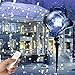 Snowfall Decorative Lights,Malivent Waterproof Snowflake Led Laser Projector Lights Outdoor Decorative Lighting with Remote for Xmas Halloween Holiday Party Wedding Garden