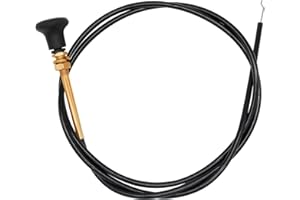 Brlyeeanze 290-610 054-8017-00 Choke Cable for Bad Boy CZT,CZT Elite,ZT,ZT Elite,Compact Outlaw,MZ,MZ Magnum,Maverick, Outlaw XP Most Mowers Replace Sten 290-610 Push Pull Choke Control Cable