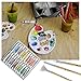 Daveliou Oil Paints Set – 12ml x 24 Color Paint Tubes – Painting Kit for Beginners Students and Artists