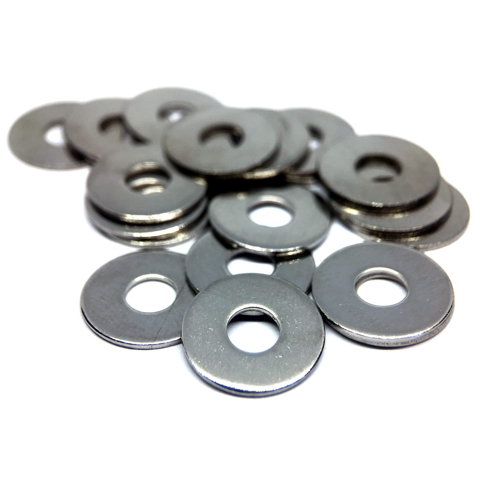 M5 Large Flat Washer DIN9021 Form G, A4 (316) Stainless Steel (Pack of 20)