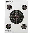 Champion Traps and Targets VisiColor Sight-In Target with 4 Extra Bulls (Pack of 10)