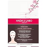 Hada Labo Tokyo Anti-Aging Facial Sheet Mask 4 masks 2.8 Fl. Oz each - with Super Hyaluronic Acid and Vitamin E - 10 minutes at home boosts hydration and helps restore firmness (Packaging May Vary)