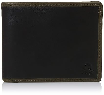 United Colors of Benetton Black Mens Wallet (18P6WLLT6014I)