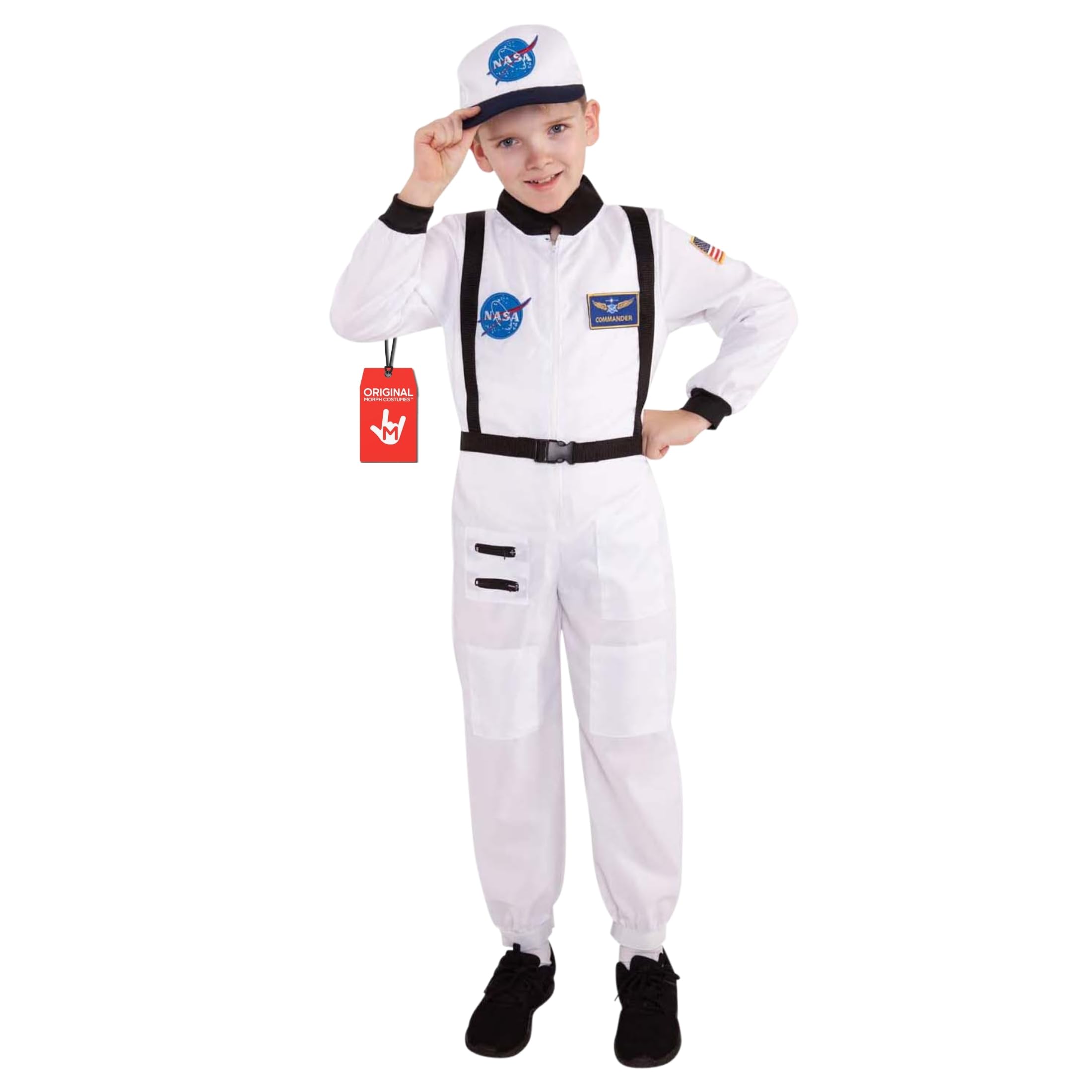 Morph Astronaut Costume Kids, Space Costume Kids, Boys Astronaut Costumes, Halloween Costumes for Kid, Small