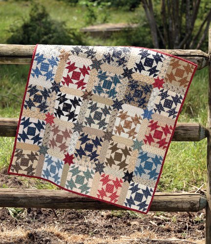 The Blue and the Gray: Quilt Patterns using Civil War Fabrics