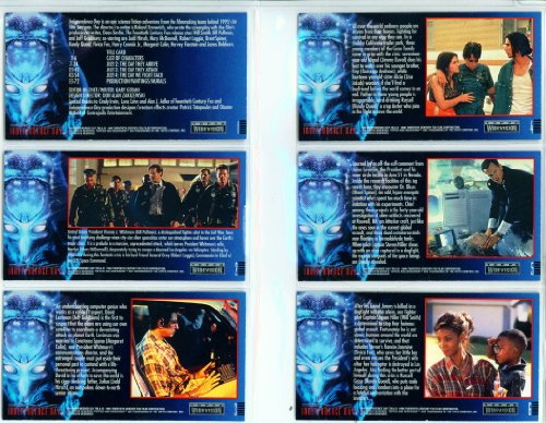 Independence Day Widevision Trading Card Base Set