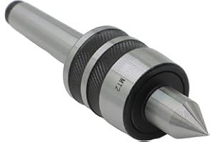 Nakkaa Medium Duty Live Center Morse Taper MT2 Triple Bearing Lathe Medium Duty CNC