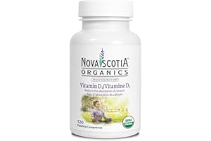 Nova Scotia Organics, Vitamin D3, Certified Organic, 120 caplet, NPN 80006029