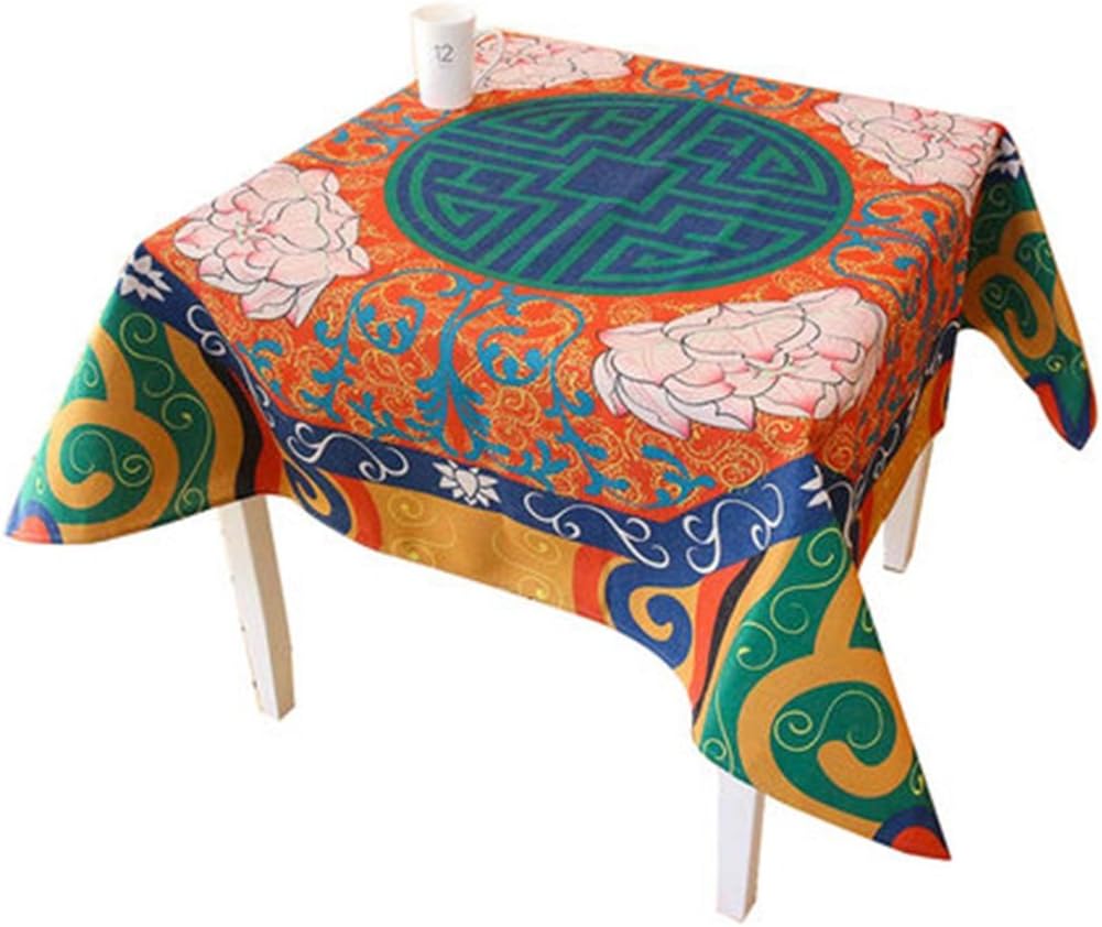 Tablecloth neoclassical crane cotton linen cloth Tablecloth Chinese