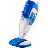 POOL BLASTER 200E Cordless Pool Vacuum for Above Ground Pools | 2X Extra Large Debris Chamber, High-Velocity Suction, 45 Min Runtime, Rechargeable, Handheld Vac Cleaner for Inground Pools