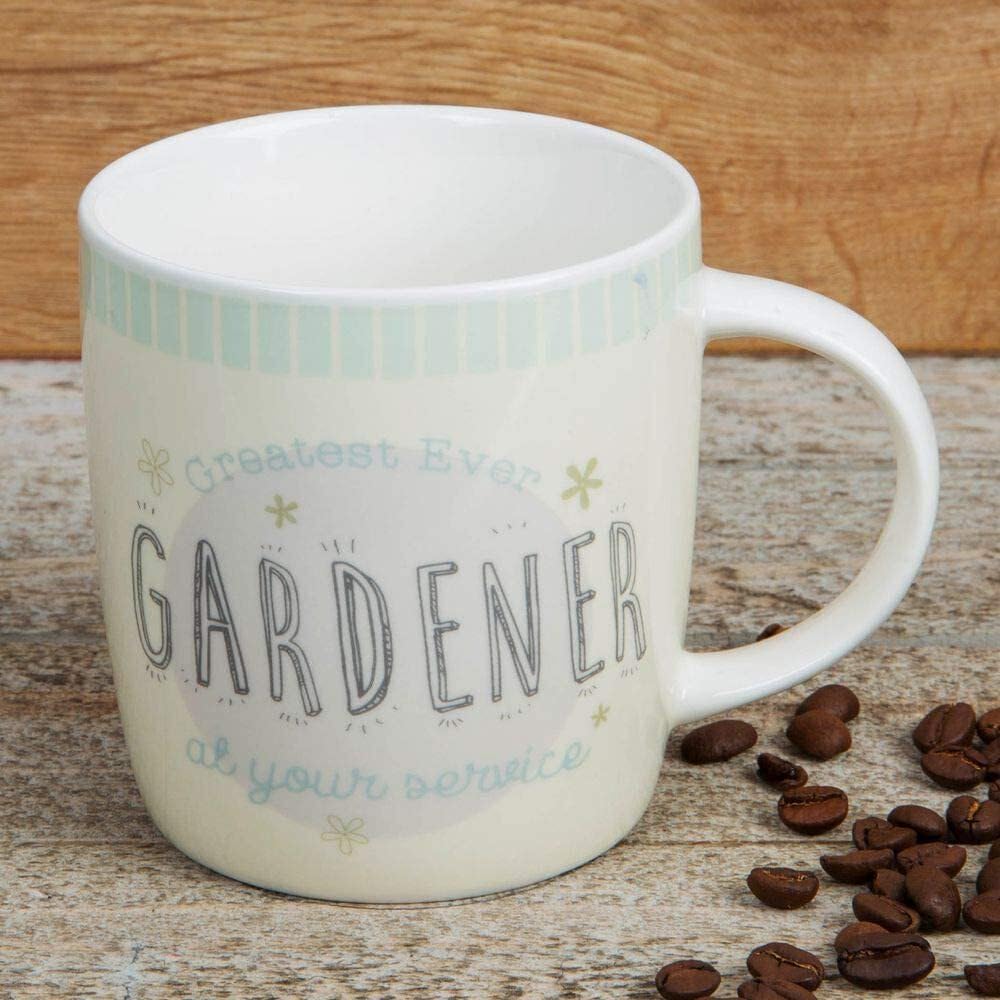 Widdop & Co Love Life' Stoneware Mug-Gardener, Multicoloured, One Size