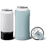 BrüMate Hopsulator Trio 3-in-1 Insulated Can Cooler for 12oz / 16oz Cans + 100% Leak Proof Tumbler with Lid | Insulated for Beer, Soda, and Energy Drinks