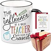 SUUURA-OO Teacher Mug Best Teacher's Gift for Women, Teacher Appreciation Gifts Christmas Thanksgiving Graduation Thank You Gifts for Women Men