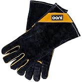 Ooni Grill Gloves - Heat and Fire Resistant, Protective Heat Proof Gloves Perfect for Outdoor Cooking, Grill, Fireplace, Barbecue or Pizza Oven