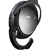 YOCOWOCO Upgraded aptX Wireless Bluetooth Adapter for Bose QuietComfort QC 25 Headphones with Mic/Volume Control, Black