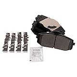 TRQ Front Brake Pads Ceramic Compatible with