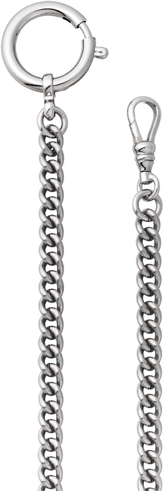 Catena Per Orologio Da Taschino - Argento Classico Da 5 Mm - Foto 5