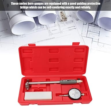 Dial Bore Gauge 50 160mm Inside Diameter Scale Indicator Measuring Tool High Accuracy Engine Cylinder Bore Gauge Measuring Assortments Kit Amazon Com Industrial Scientific