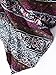 Berrygo Women's Boho High Waist Split Printed Ruffled Mermaid Loose Wrap Cotton Summer Beach Long Maxi Skirt