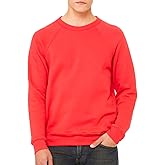 Bella 3901 Unisex Sponge Fleece Crew Neck Sweatshirt - Red44; Large