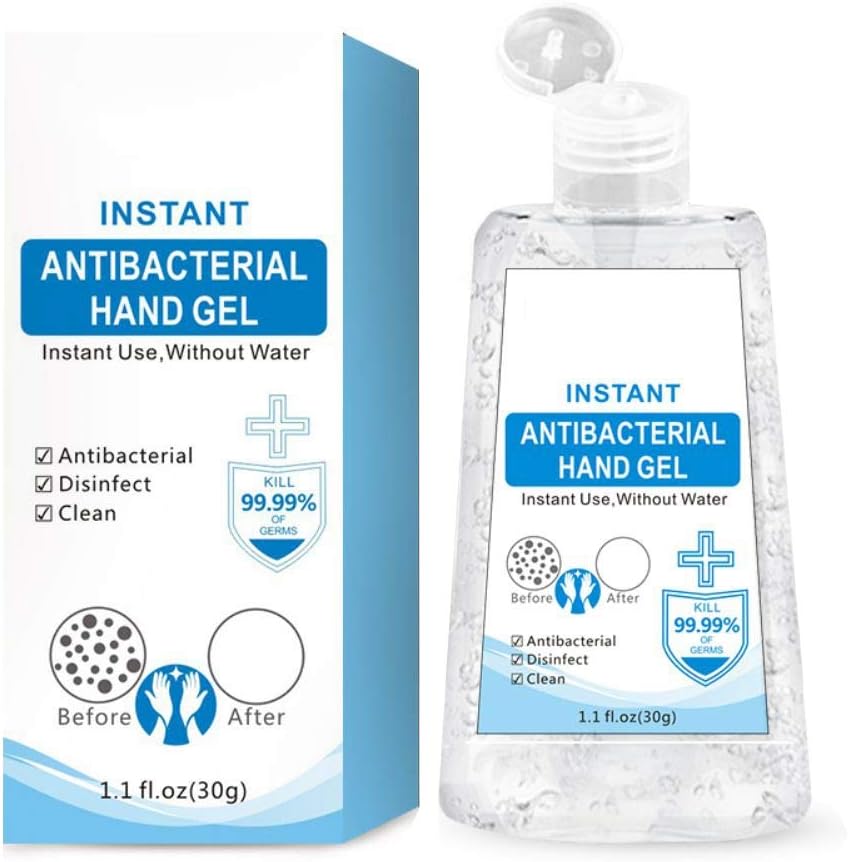 Refreshing Hand Gel - Zhengpin 30ml Rinse-free Gel Hand Sanitizer Quick-drying Hands Disinfectant Gels Handfly Disposable Liquid Hand Soap Hand Sanitizing Gel