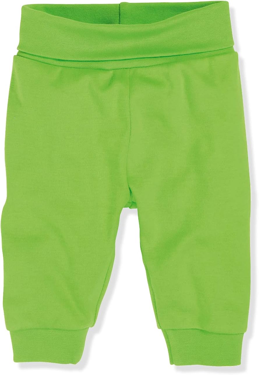 Playshoes Schnizler Unisex Baby Interlock Baby Breeches Trousers, Green, 56