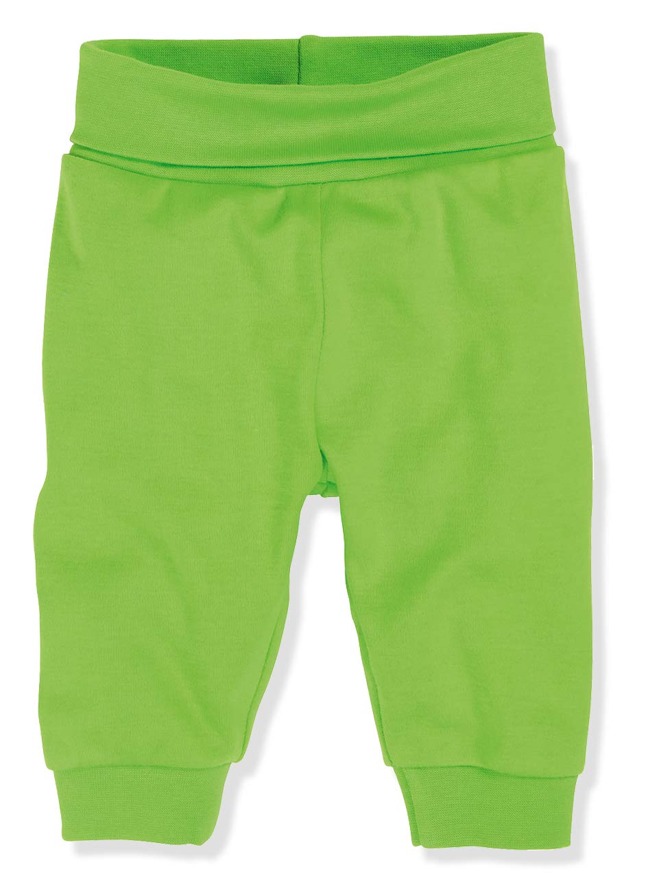 Playshoes Schnizler Unisex Baby Interlock Baby Breeches Trousers, Green, 56