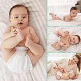 Yoofoss Muslin Cloths Baby 10 Pack 30x50cm 100% Cotton Soft Absorbent view 6